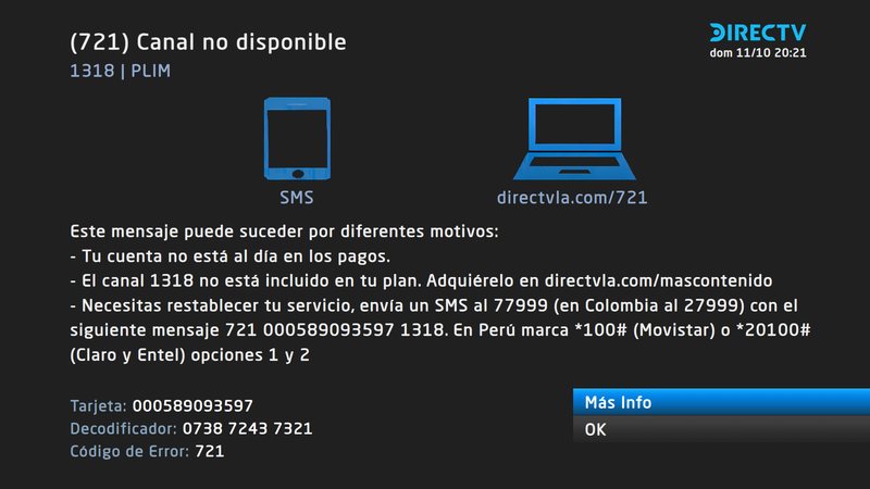 Error 721